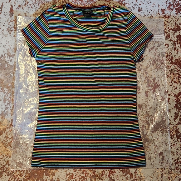 Rue21 Colorful Striped Top - Picture 1 of 2